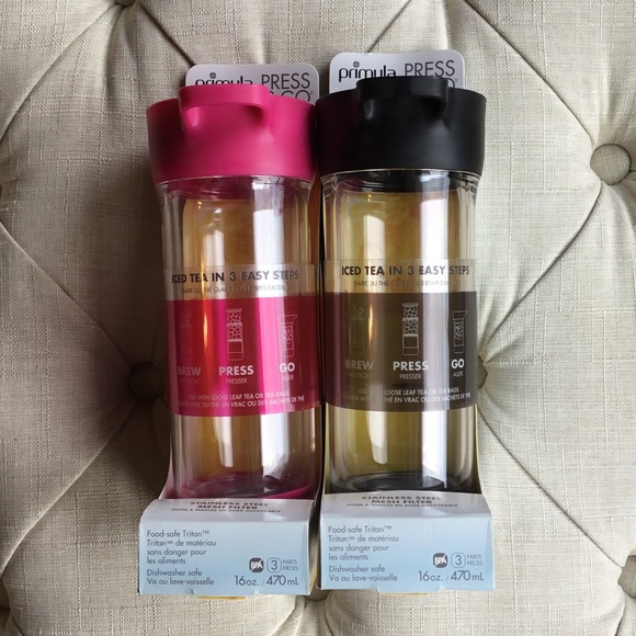 NWT - Primula Press & Go Iced Tea Tumbler - Hot pink - Picture 1 of 6